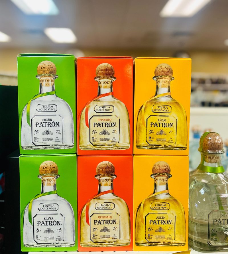 Patron Tequila Full Lineup
